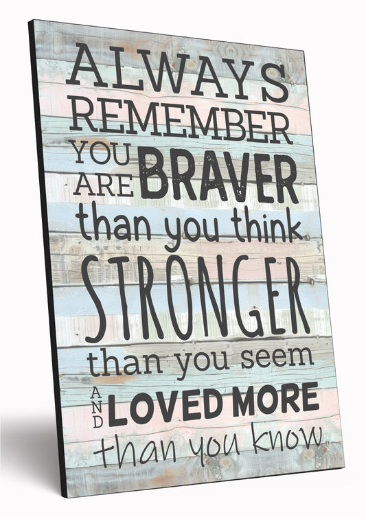 Motivational Wall Art Sign Plaque Inspire Every Day Vibrant Print A4 Wooden Home Decor Uplifting Decoration