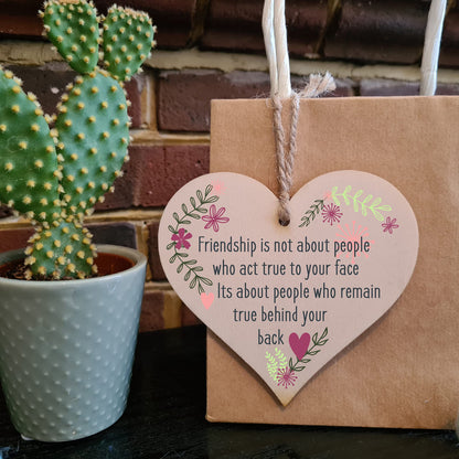 The Plum Penguin Endearing Ties Elegantly Crafted Heart Friendship Plaques